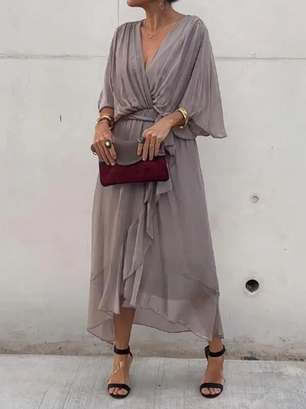 Nella | Summer Wrap Midi Dress