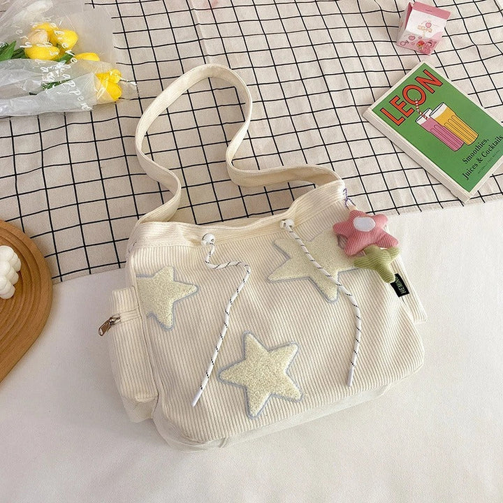 Sac à épaule femme tendance et stylé avec imprimé étoiles