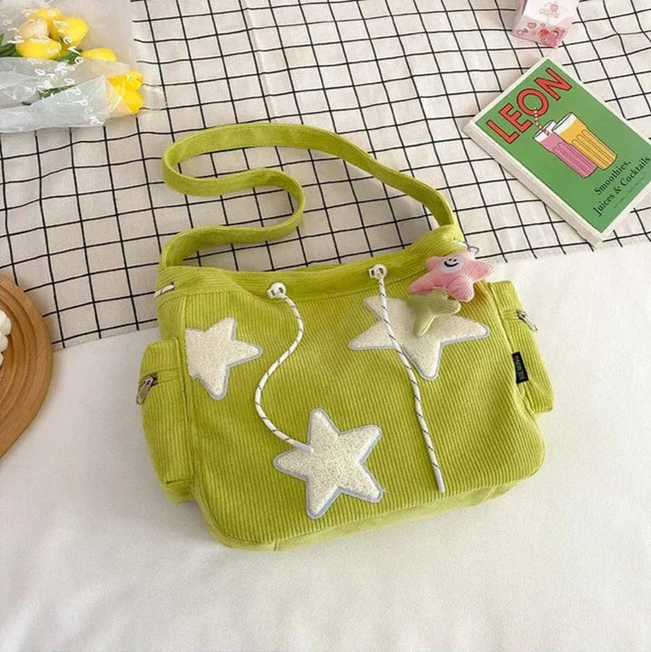 Sac à épaule femme tendance et stylé avec imprimé étoiles