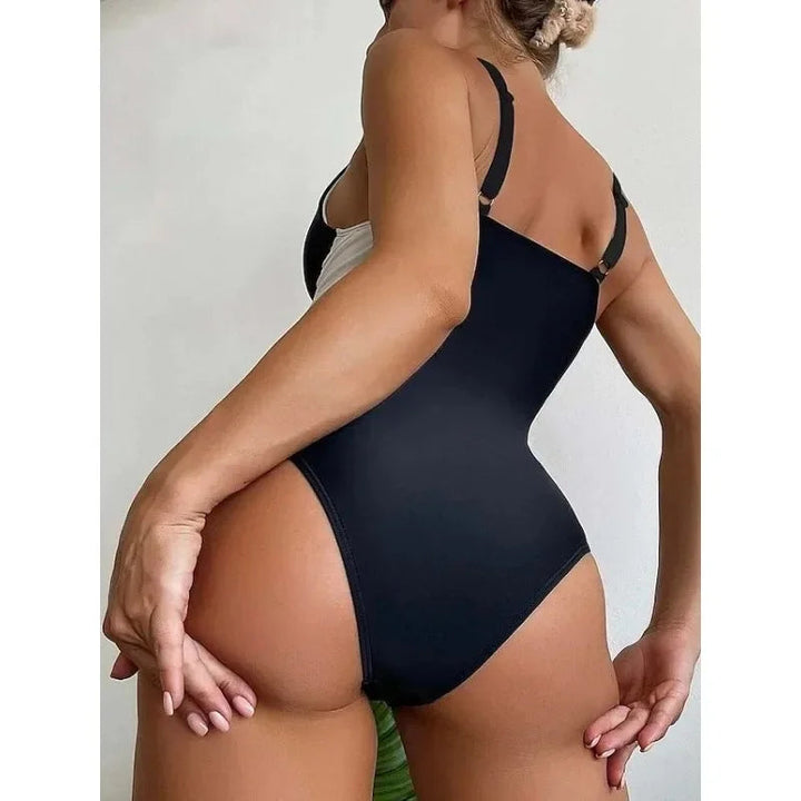 Mabel | Chic Contrast Swimsuit