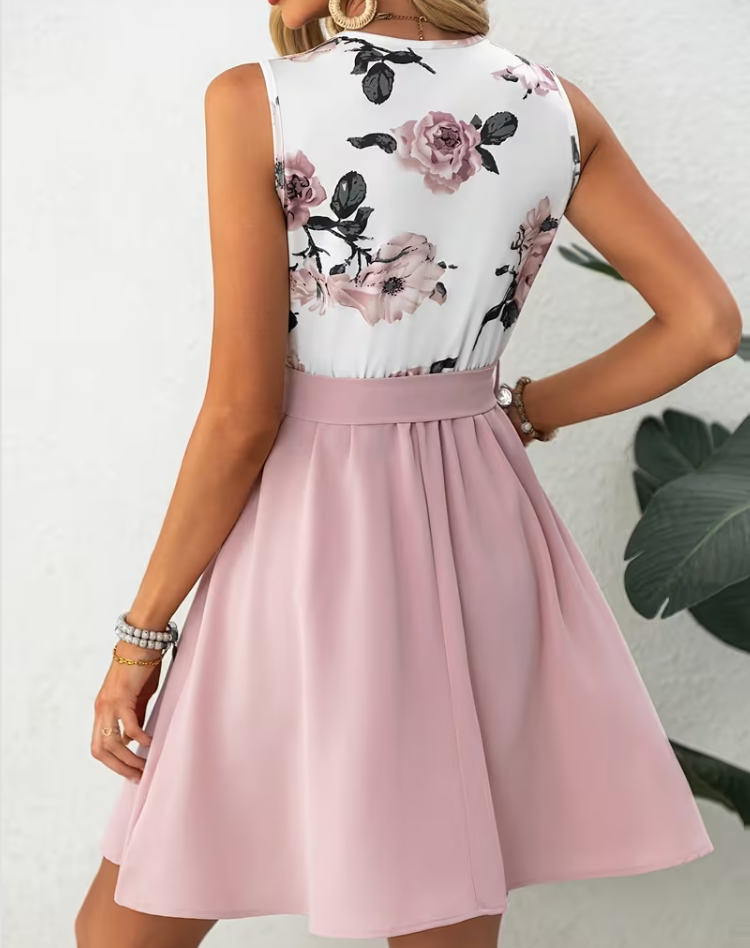 Fien | Robe dos nu romantique d'été pour femme