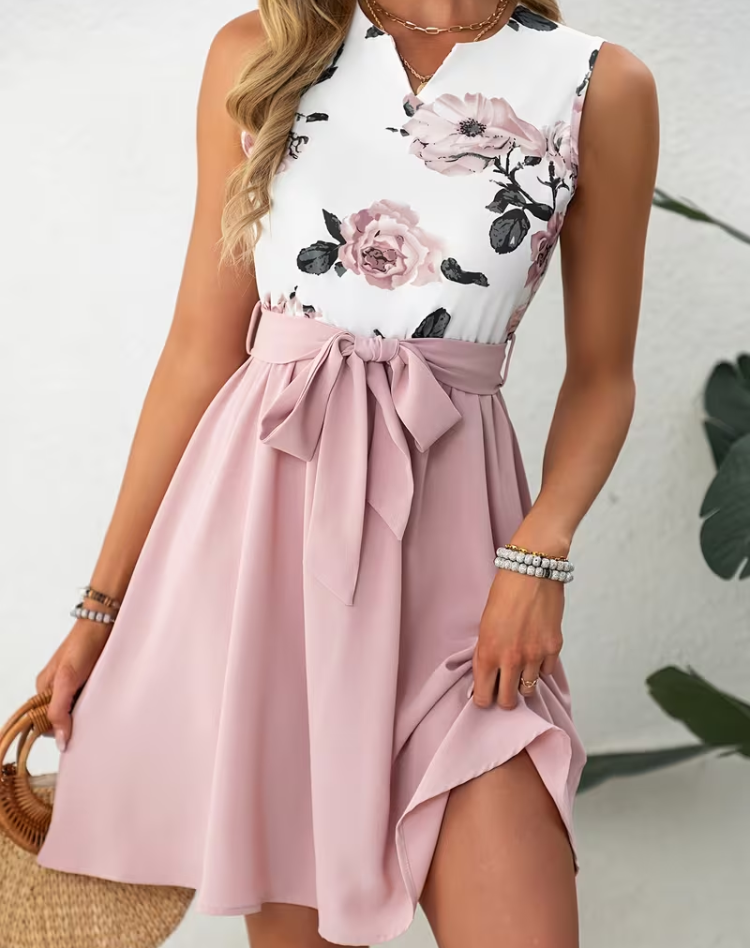 Fien | Robe dos nu romantique d'été pour femme