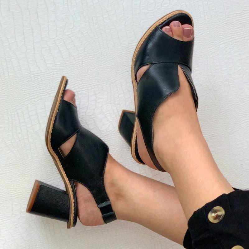 Maggi | Elegant Block Heel Sandals