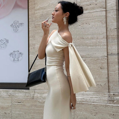 Leilany | Elegante One-Shoulder Jurk
