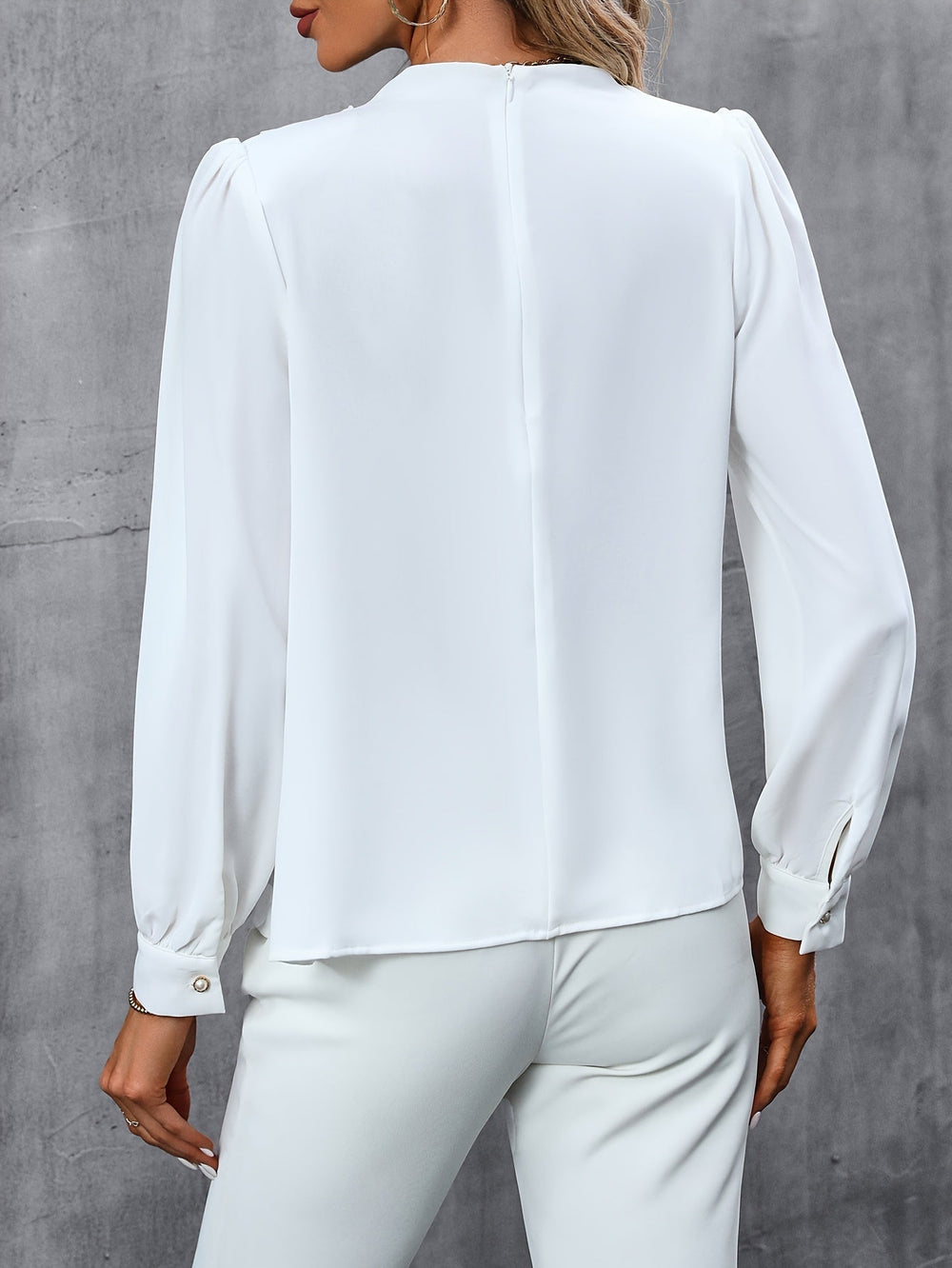 Marja | Elegante Chiffon Blouse