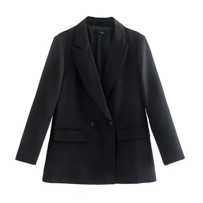 Chique Dames Blazer met Lange Mouwen