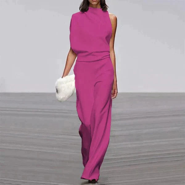 Penelope | Chique One-Shoulder Jumpsuit