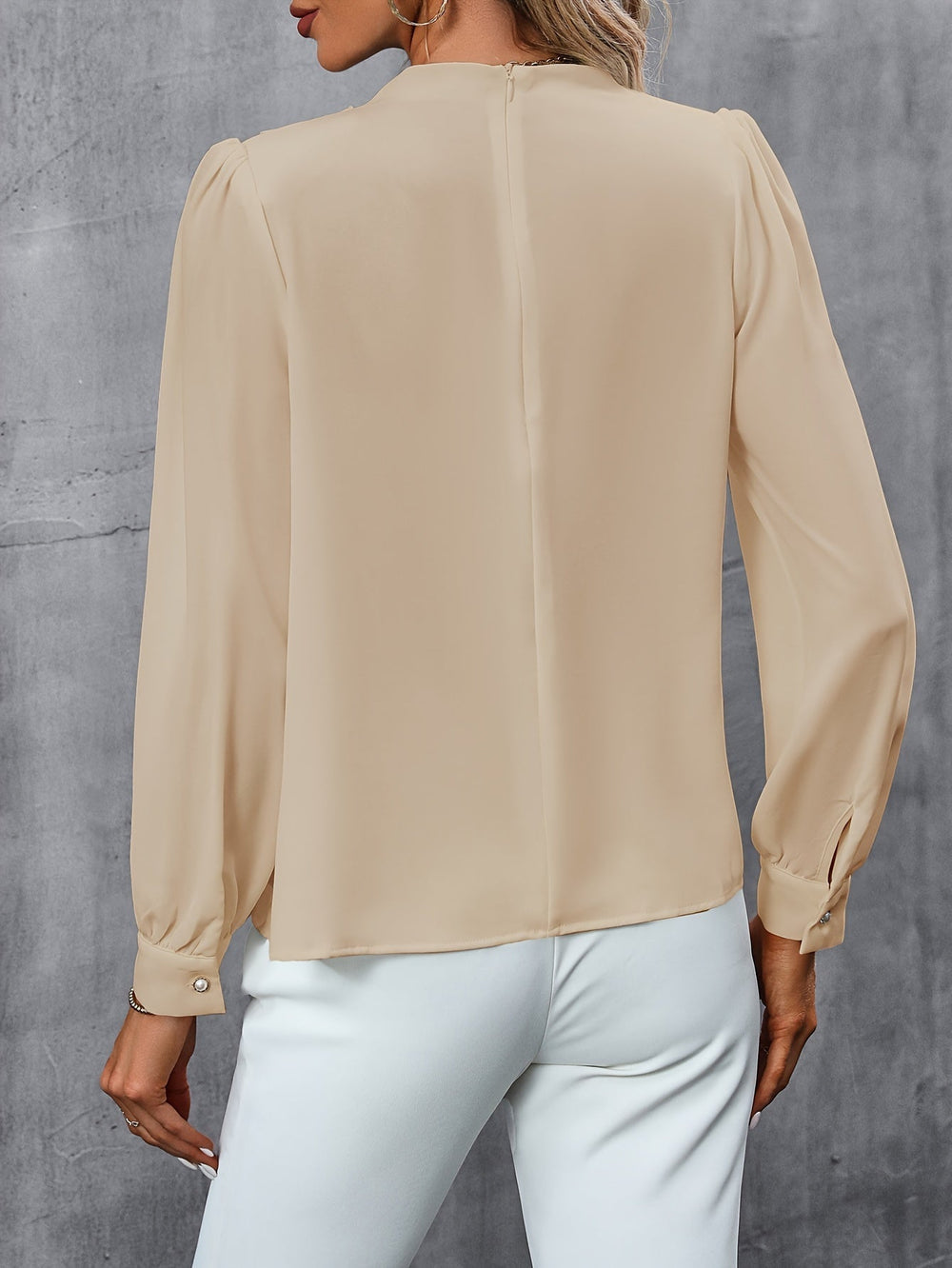 Marja | Elegante Chiffon Blouse