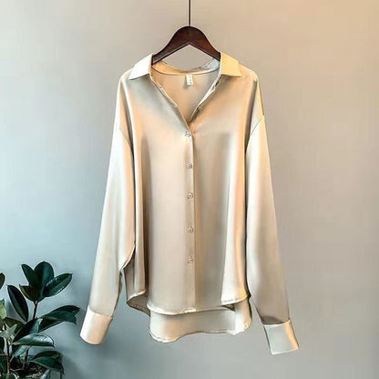 Meena | Oversized Blouse met Knoopsluiting