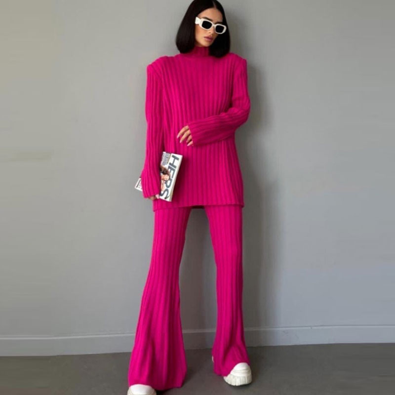 Zachte en comfortabele dames set met chique co-ord look