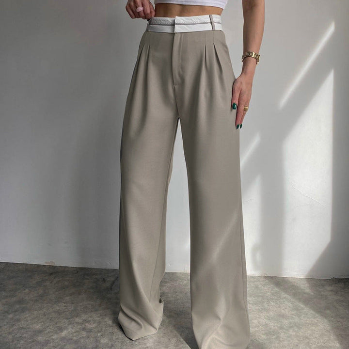 Pantalon femme chic et cintré