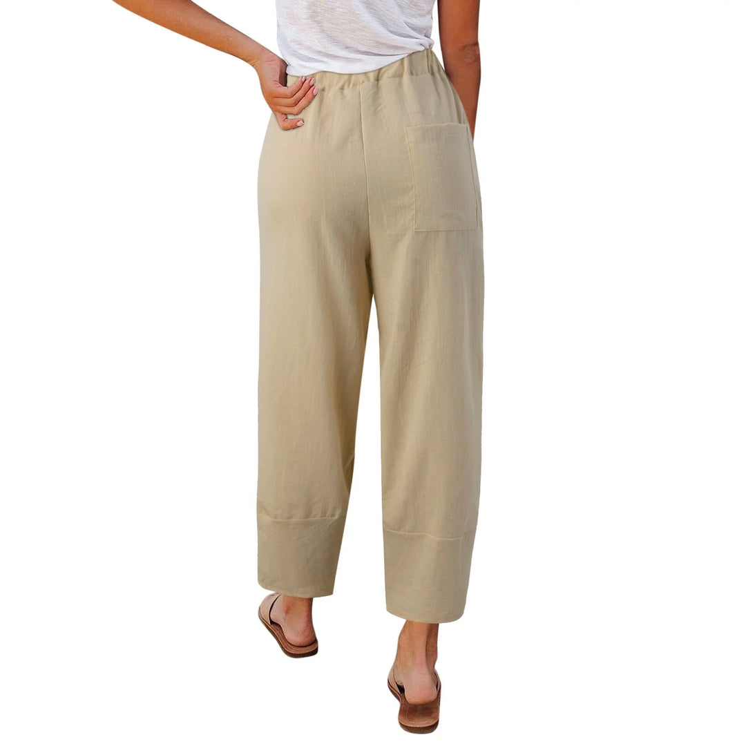 Clara | Pantalon ample en lin pour femme