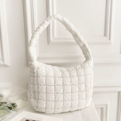 Jency | Luxe Geweven Schoudertas