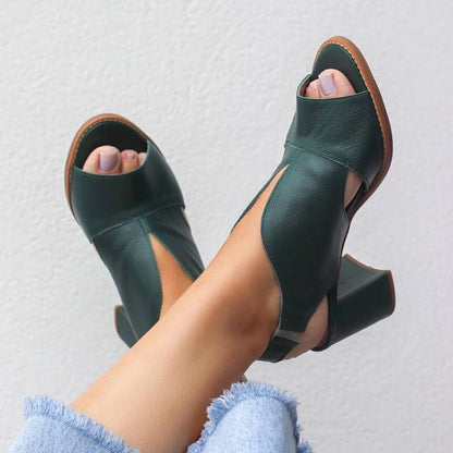 Maggi | Elegante Blokhak Sandalen