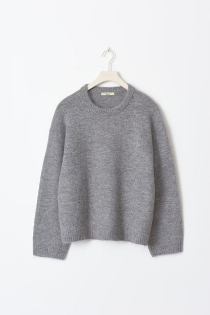 Oversized Zachte Winterse Gebreide Dames Trui met Lange Mouwen