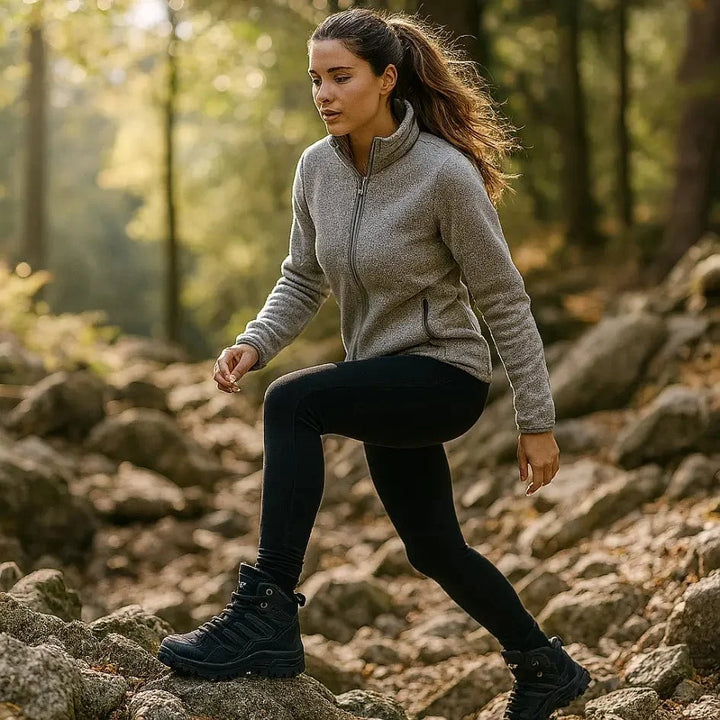 Hoge Wandelschoenen voor Dames | Lichtgewicht Ontwerp met Goede Grip - De Mode Outlet14:771Purple;200000124:200000333