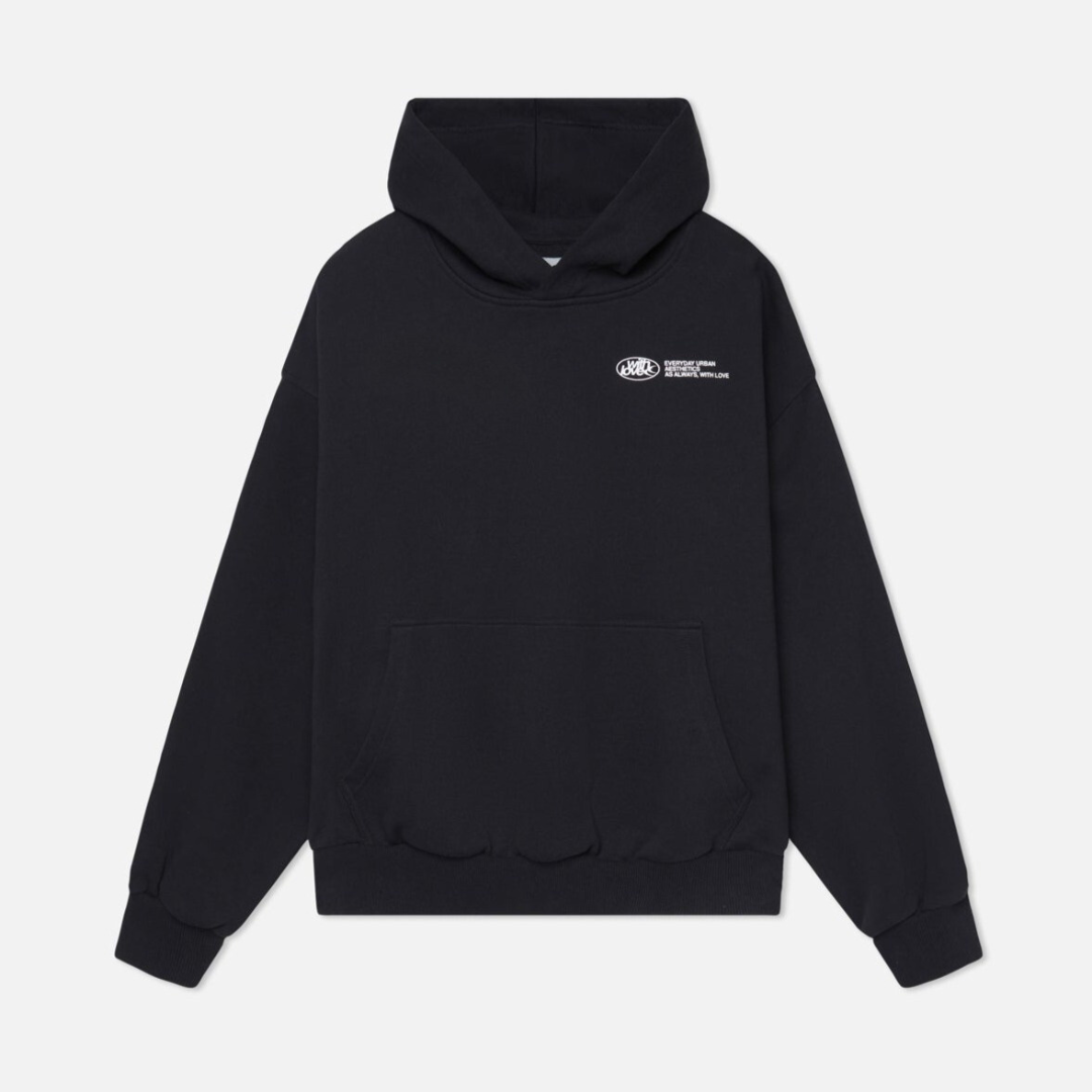 Oversized Hoodie "Withlove" Design