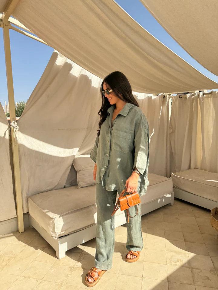 Judy | Luchtige Linnen Set