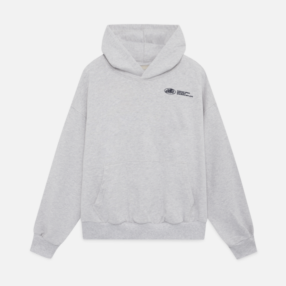 Sweat à capuche oversize design "Withlove"