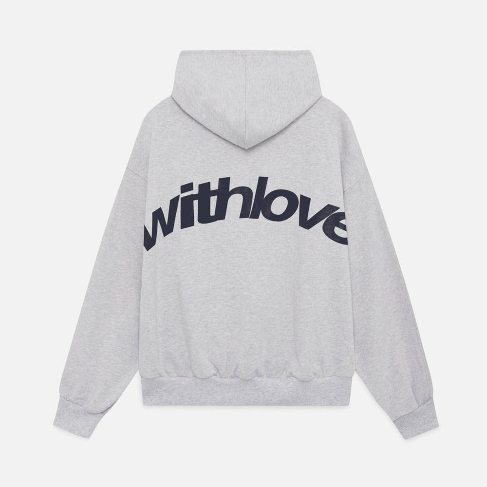 Sweat à capuche oversize design "Withlove"
