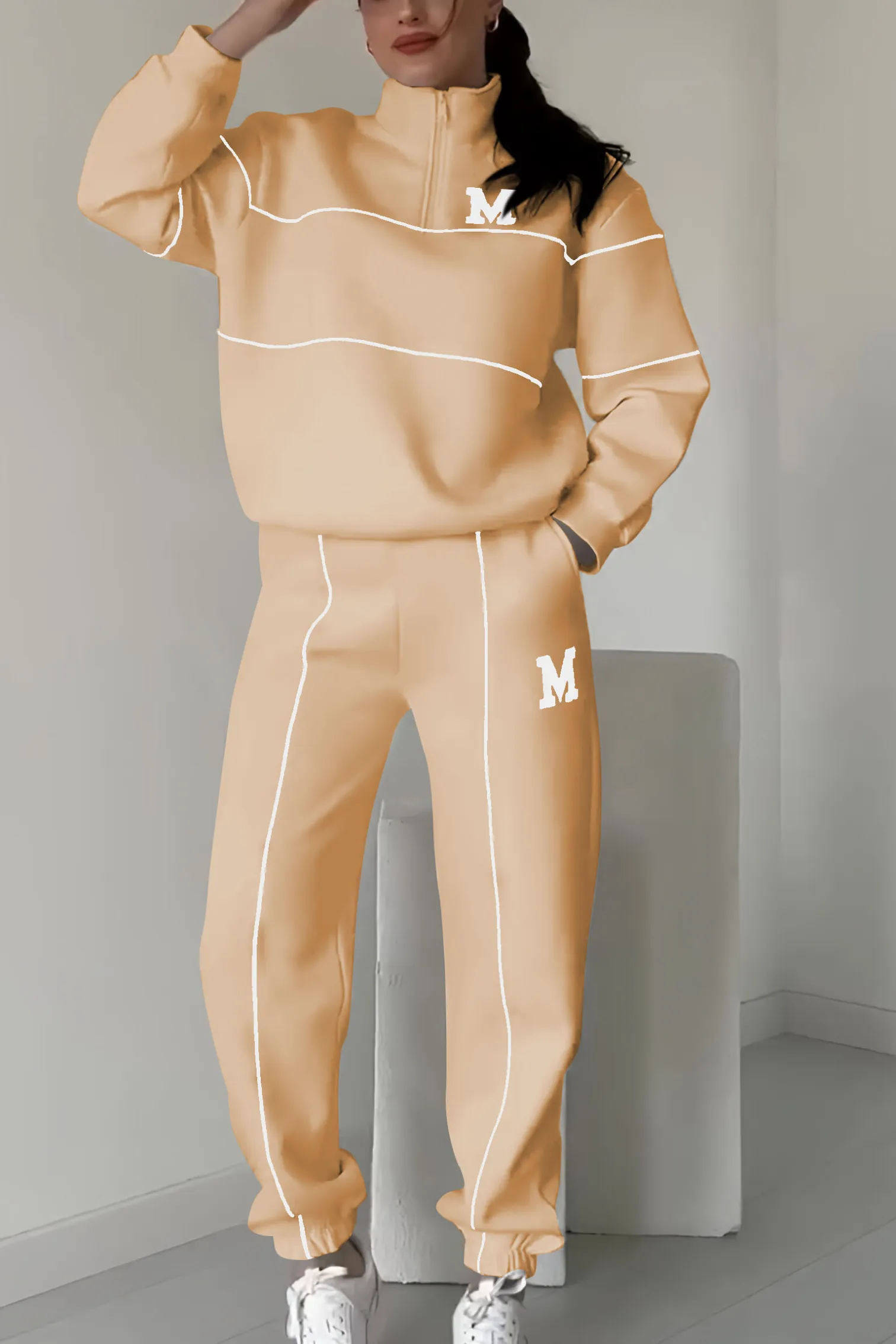 Beige / 2XL