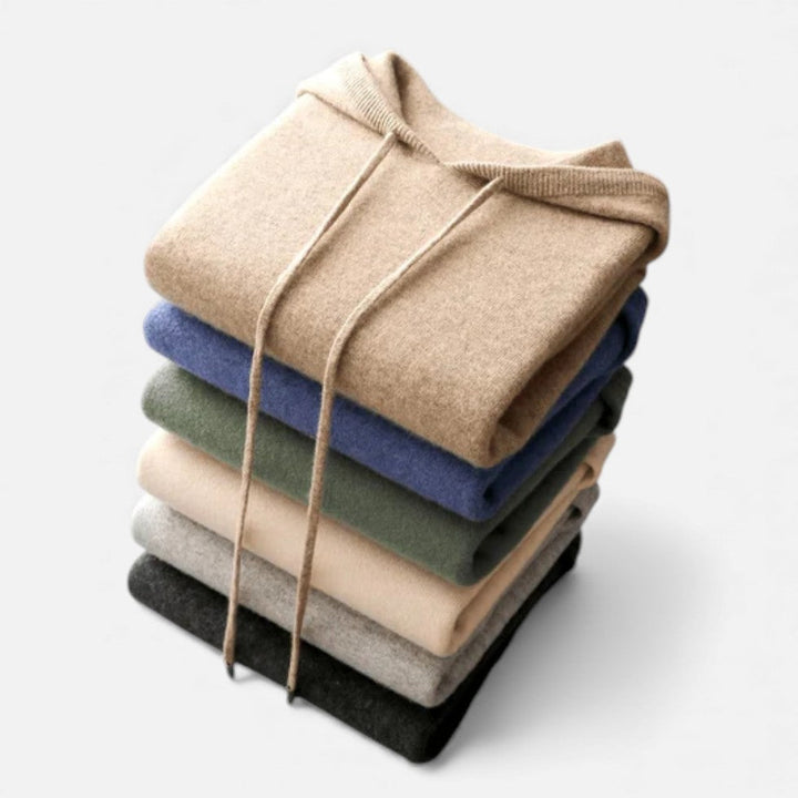 Warme Kasjmiermix Dames Hoodie met Capuchon en Koordsluiting