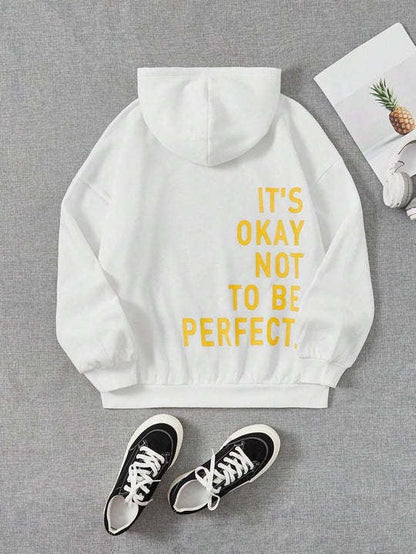 Oversized Zachte Dames Hoodie met Capuchon