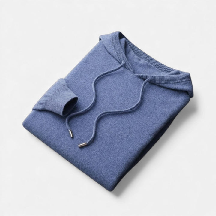 Warme Kasjmiermix Dames Hoodie met Capuchon en Koordsluiting