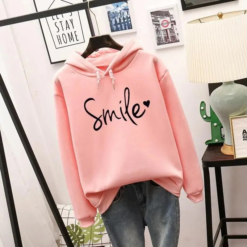 Casual Comfortable Women's Hoodie with Print
