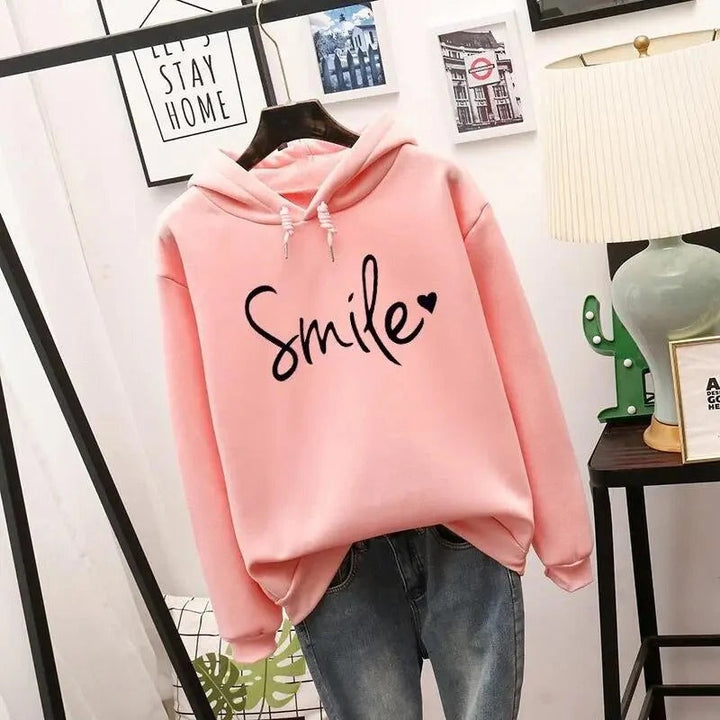 Casual Comfortable Women's Hoodie with Print