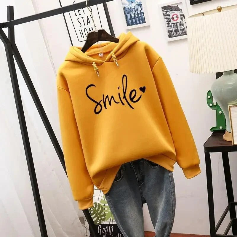 Casual Comfortable Women's Hoodie with Print