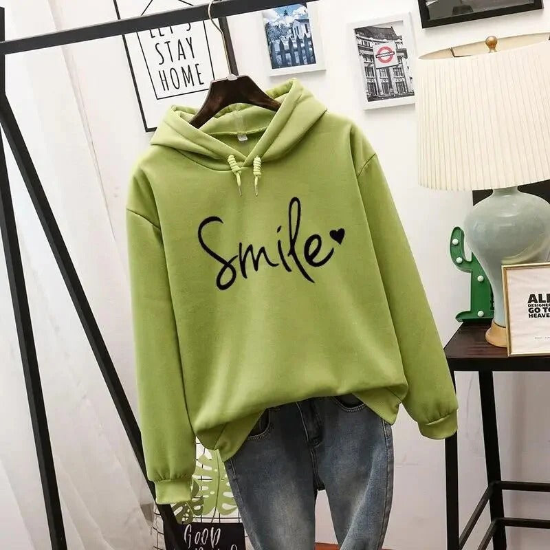 Casual Comfortable Women's Hoodie with Print