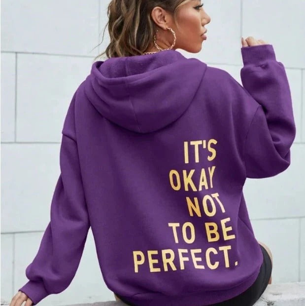 Oversized Soft Women's Hoodie with Hood