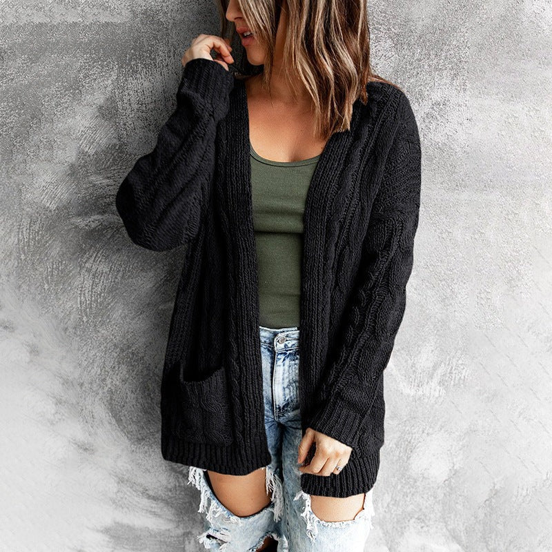 Soft Warm Women's Wool-Blend Vest with Pockets