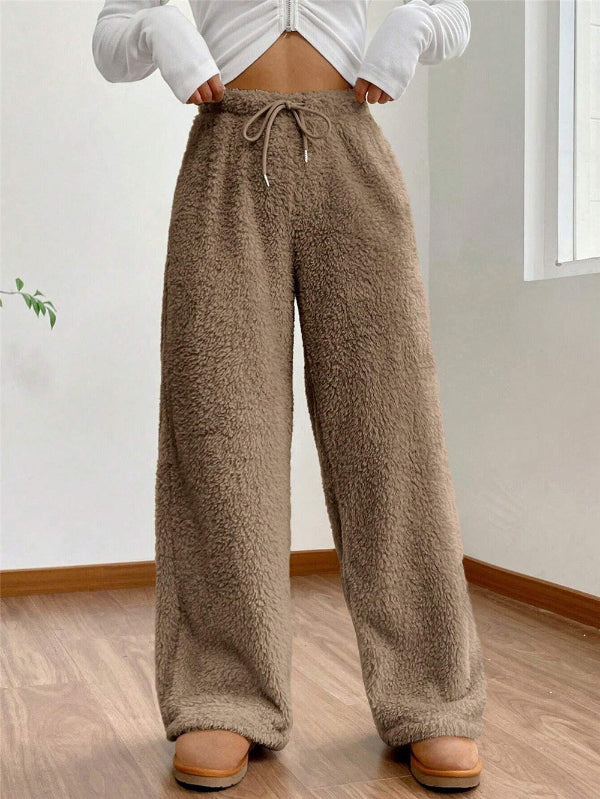 Soft Comfortable Women's Teddy Lounge Pants