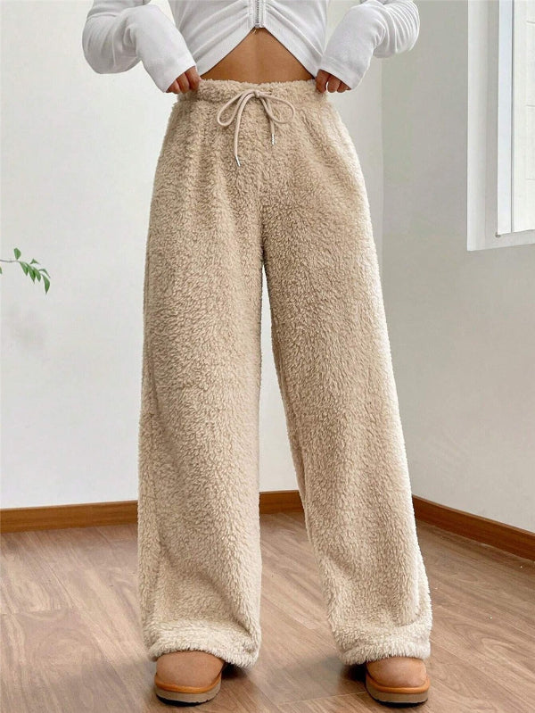 Soft Comfortable Women's Teddy Lounge Pants
