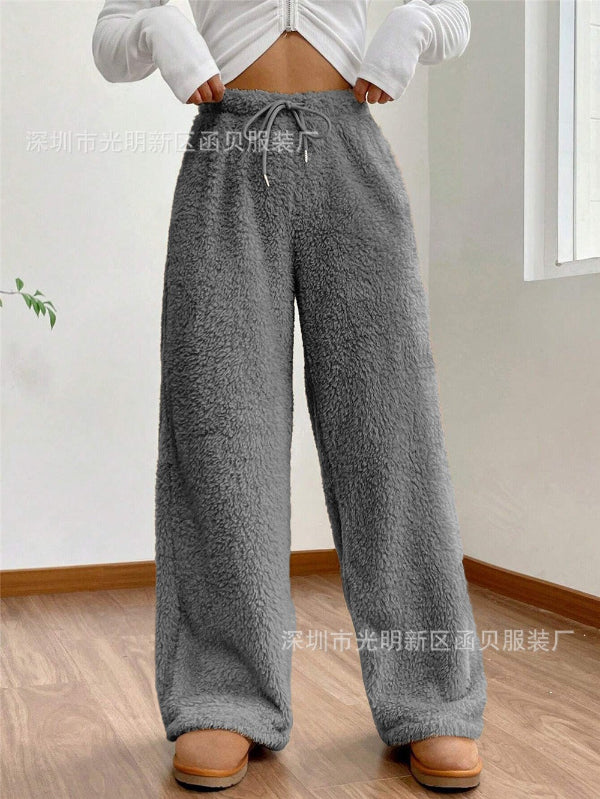 Soft Comfortable Women's Teddy Lounge Pants