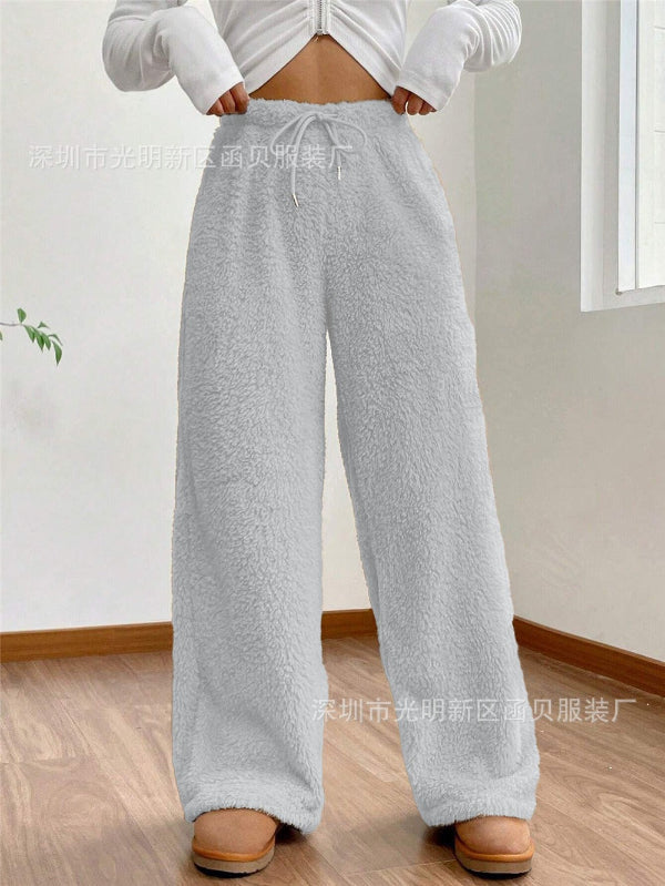 Soft Comfortable Women's Teddy Lounge Pants