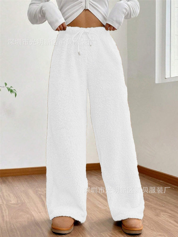 Soft Comfortable Women's Teddy Lounge Pants