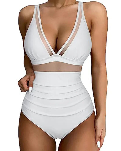 Remi | Plunge Mesh Badpak