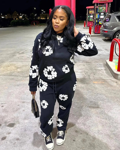 Michaela | Floral Tracksuit