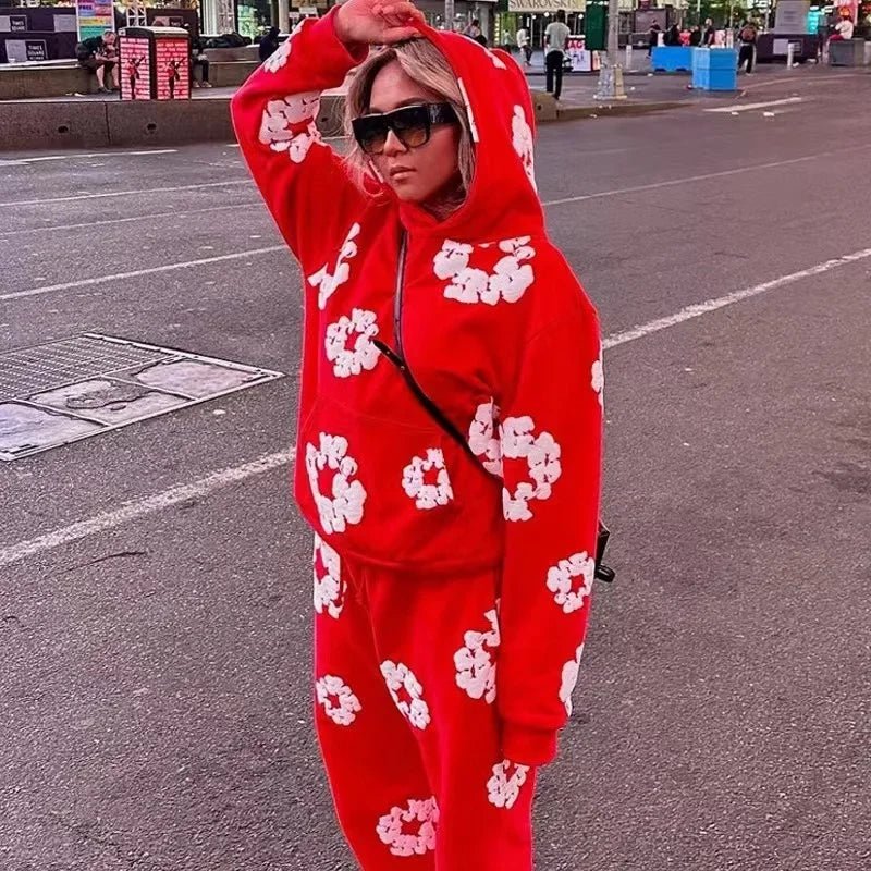 Michaela | Floral Tracksuit