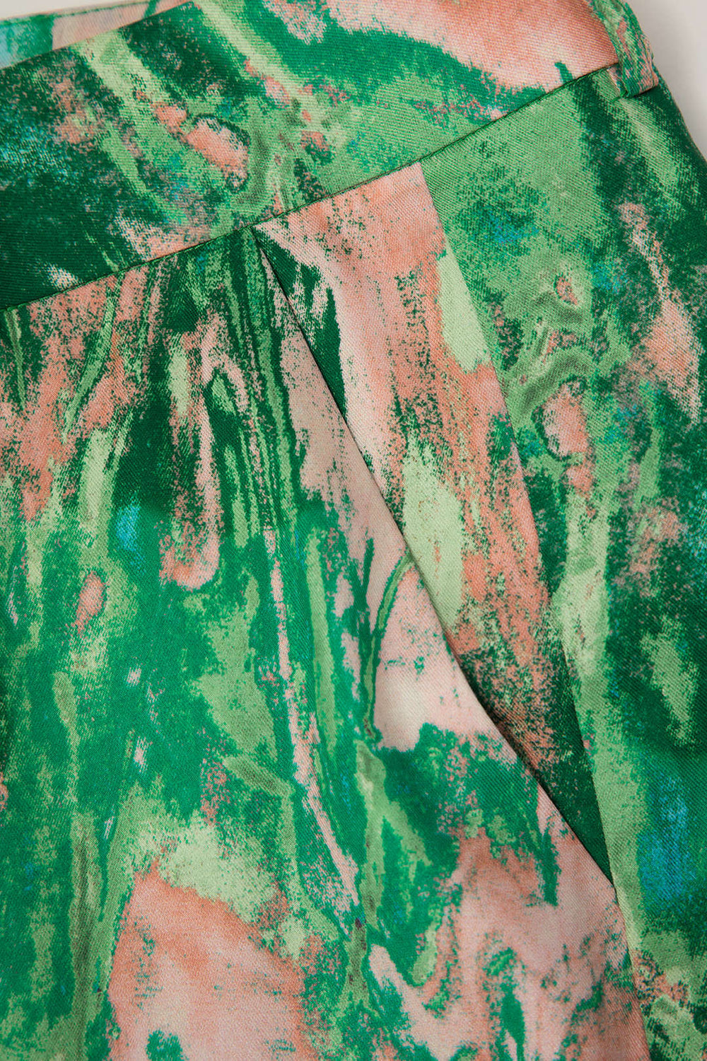 Hanneke | Statement Broek met Kunstzinnige Print