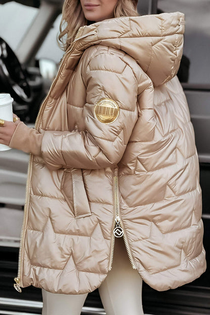 Luxe Gewatteerde Winter Puffer Jas voor vrouwen