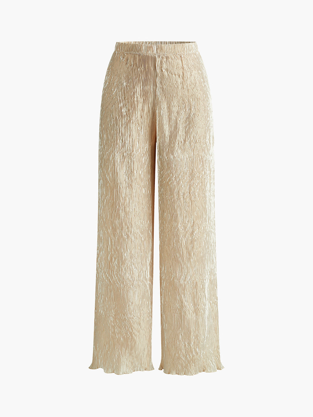 Talisa | Plissé Jumpsuit met Halternek