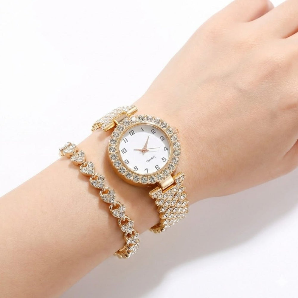 Montre Femme Luxe avec Bracelet et Design Minimaliste