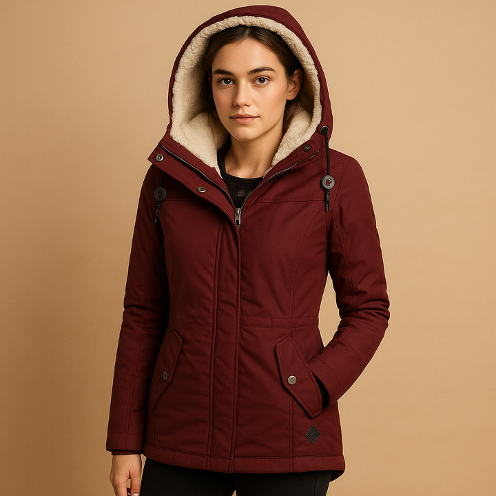 Warm Parka Women's Winter Coat with Hood