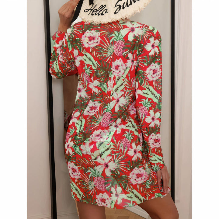 Lara | Ensemble bikini trois pièces à imprimé floral