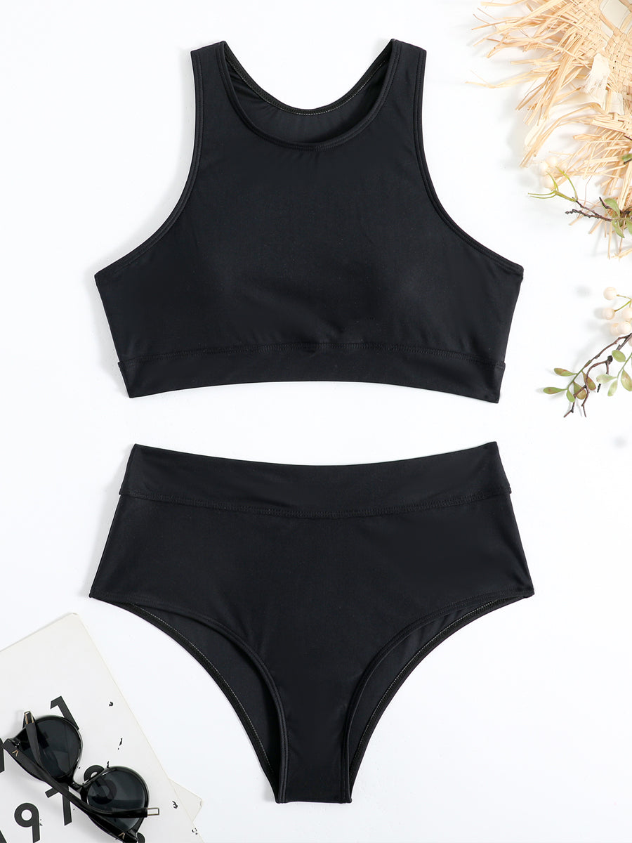 Monika | Zomerse High-Neck Bikini