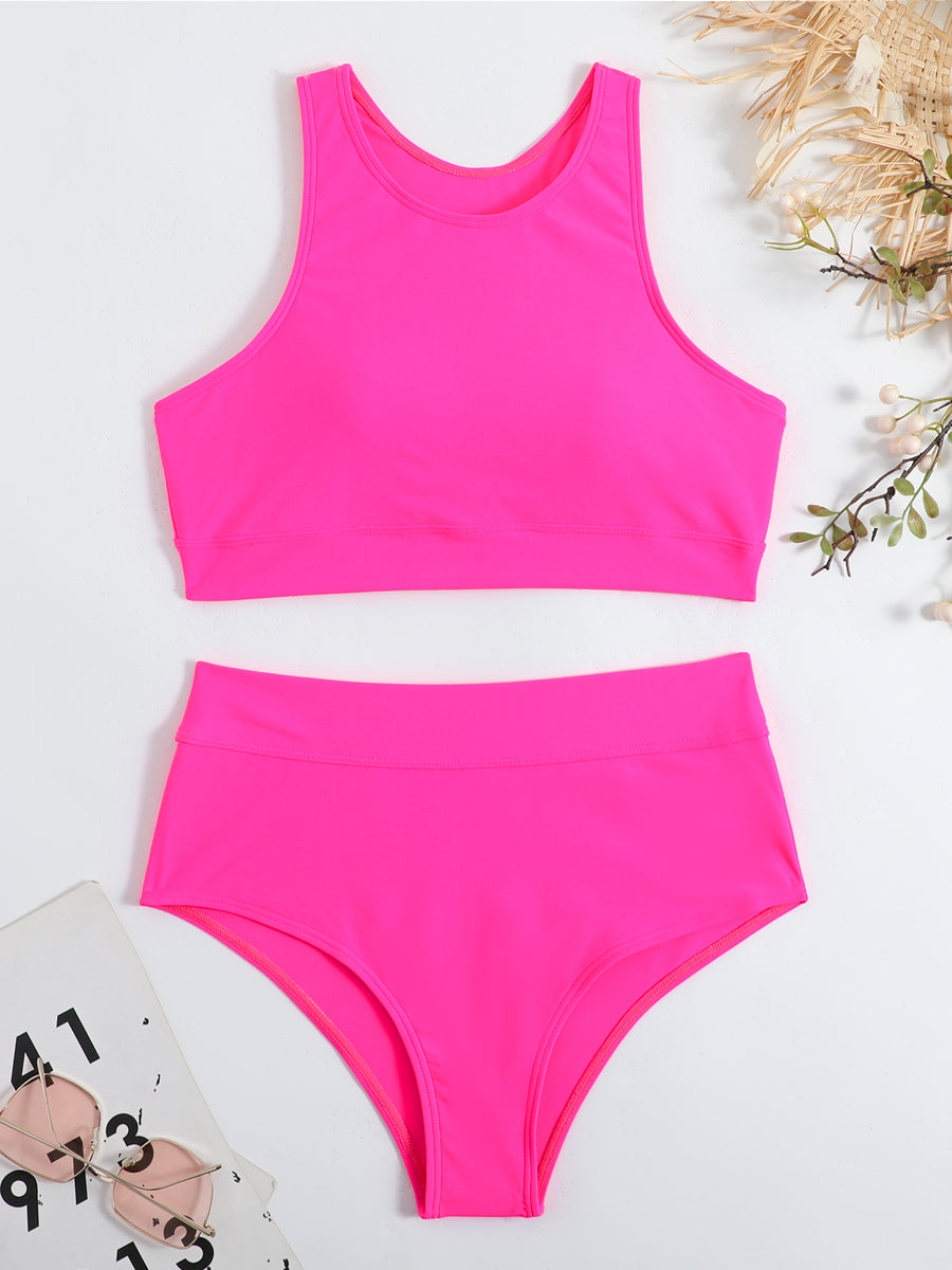 Monika | Zomerse High-Neck Bikini